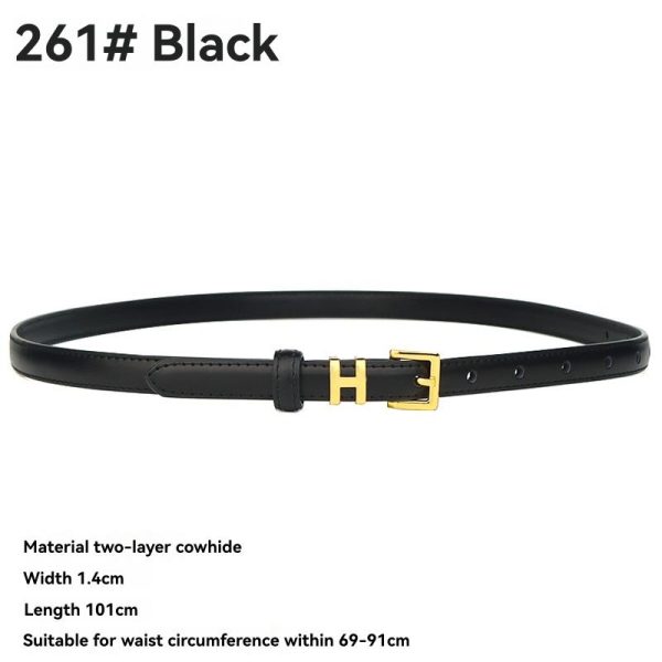 4G Belt In Leather  | Womens Belts