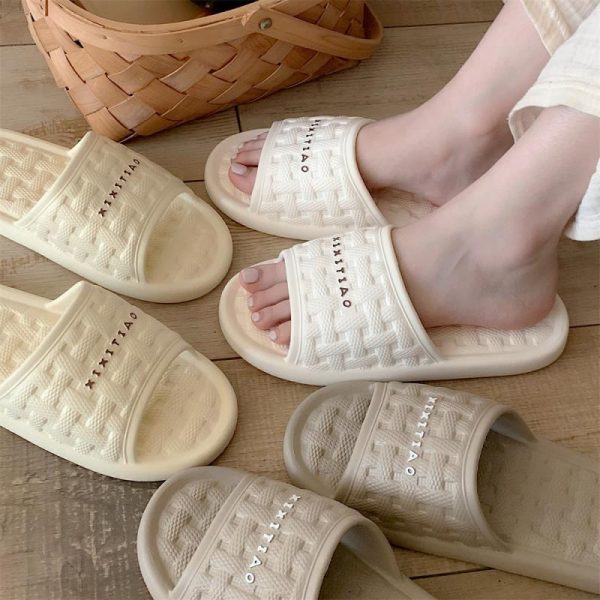 4G Flat Mules In Raffia  | Womens Slides & Sandals