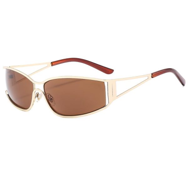 4G Liquid Sunglasses In Metal And Enamel  | Womens Sunglasses