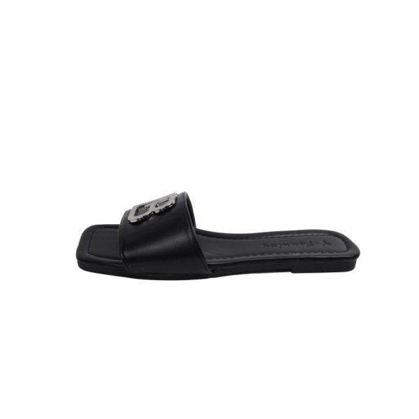 4G Mules In Leather  | Womens Slides & Sandals