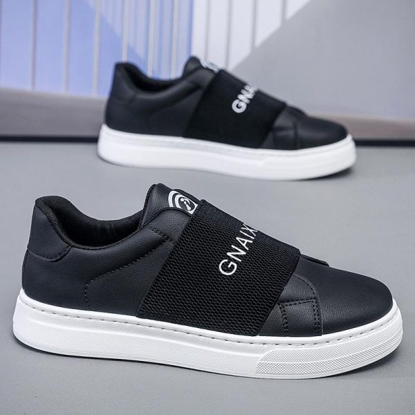 City Sport Sneakers In Leather With  Strap  | Mens Sneakers