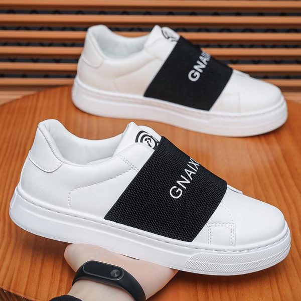 City Sport Sneakers In Leather With  Strap  | Mens Sneakers