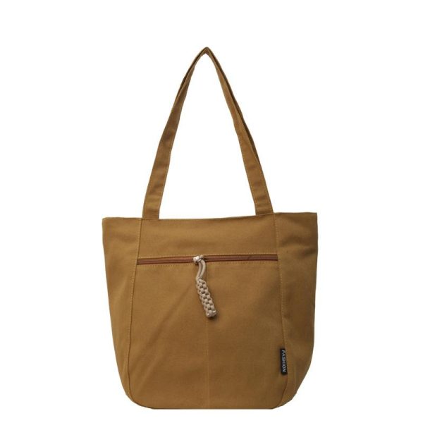 Large Voyou Tote Bag In Canvas  | Womens Shoulder Bags