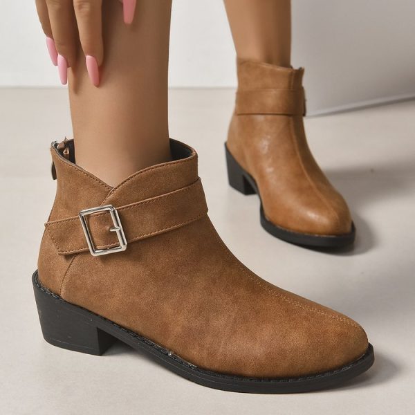 Lock Ankle Boots In Suede  | Mens Boots & Loafers