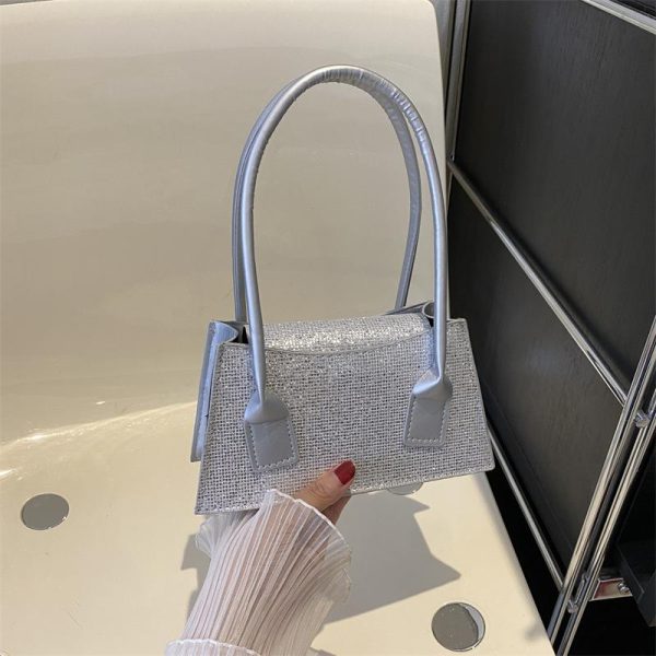 Micro Antigona Bag In Satin With Strass  | Womens Micro Bags