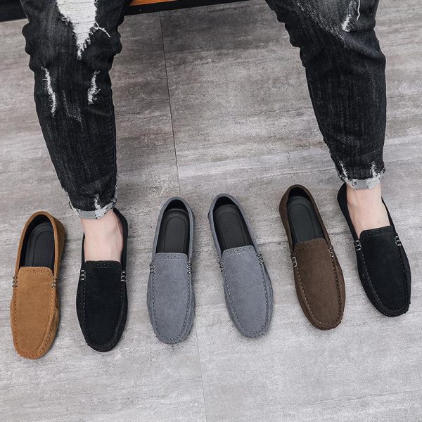 Mr G Driver Loafers In Suede  | Mens Boots & Loafers