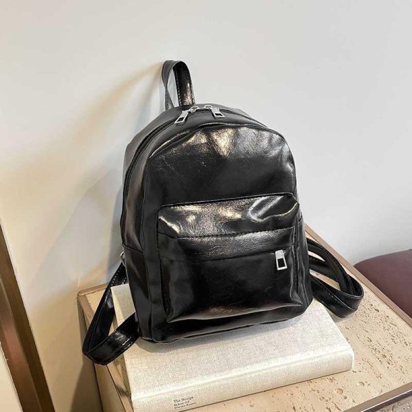 Oversized Essential U Backpack In Grained Leather  | Mens Backpacks