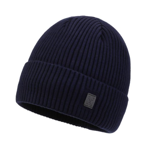 Ribbed Beanie In Wool And Cashmere With 4G Detail  | Mens Beanies & Caps