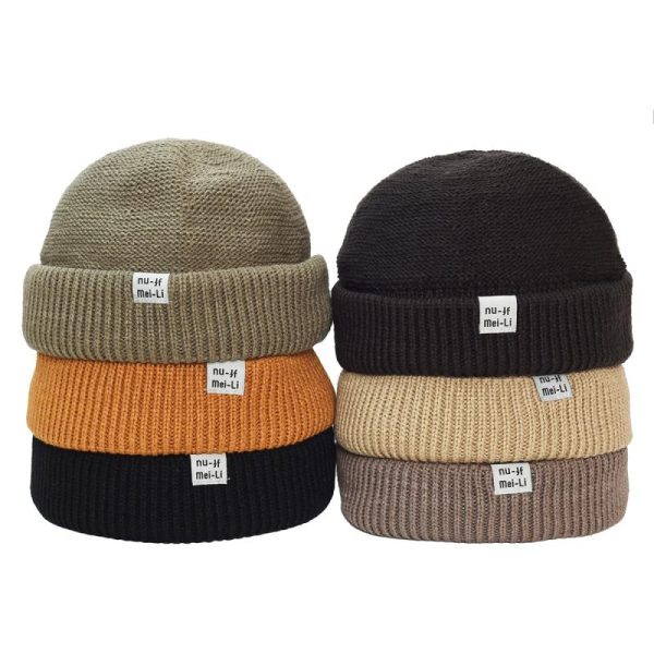 Ribbed Beanie In Wool And Cashmere  | Womens Beanies & Caps