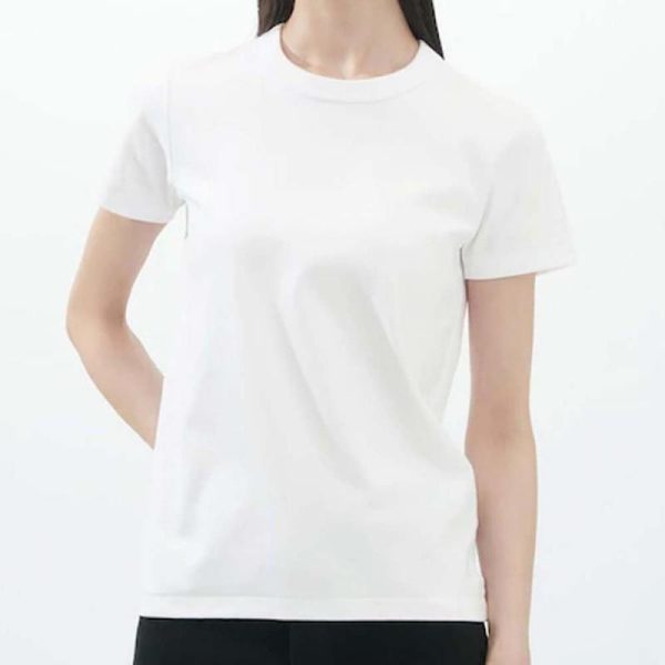 Slim Fit 4G Liquid T-Shirt In Cotton  | Womens T-Shirts