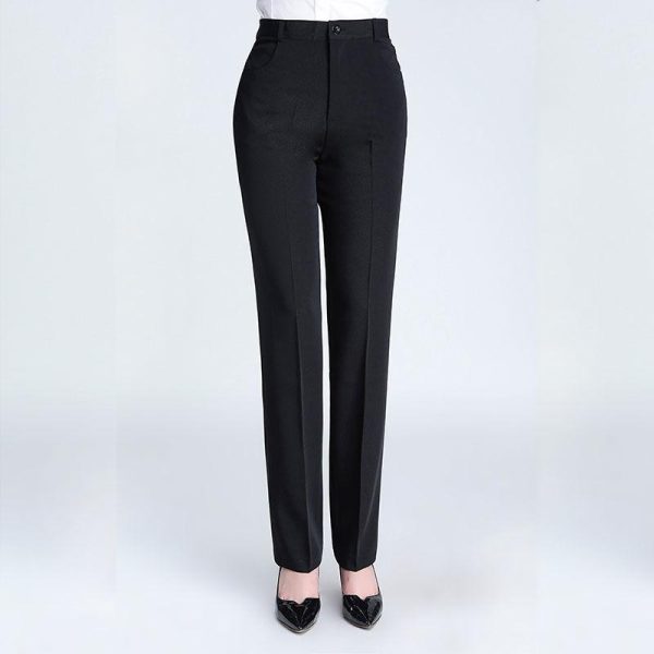 Slim Fit Tailored Pants In Wool And Mohair  | Womens Pants & Shorts