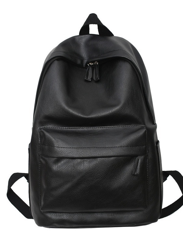 Small Essential U Backpack In Grained Leather  | Mens Backpacks