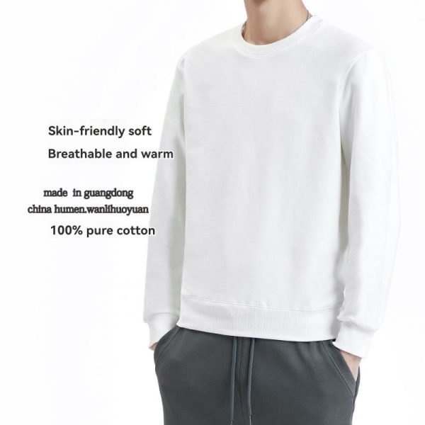 Sweater In Cotton And Silk  | Mens Sweatshirts & Hoodies