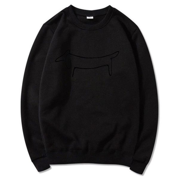 Sweatshirt In Fleece With  Signature  | Mens Sweatshirts & Hoodies