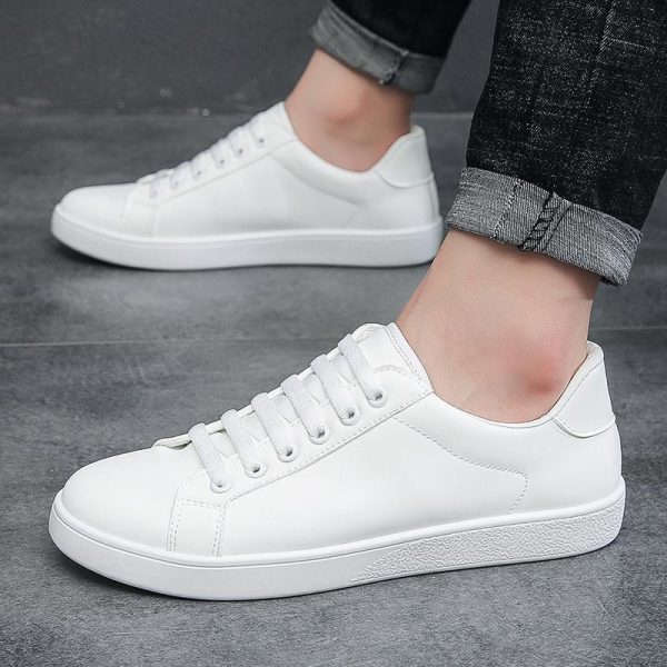 Town Sneakers In Leather  | Mens Sneakers