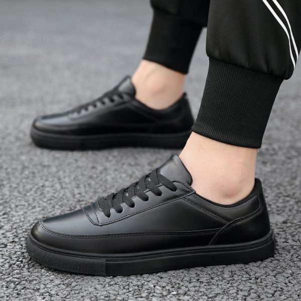 Town Sneakers In Leather  | Mens Sneakers