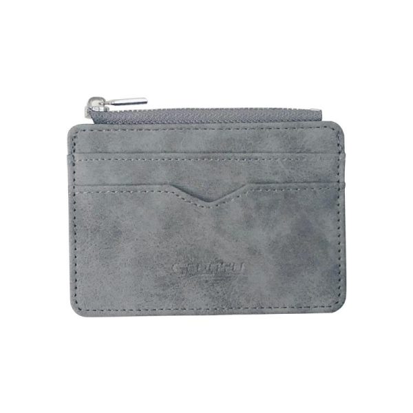 Voyou Card Holder In Denim  | Womens Wallets & Card Holders