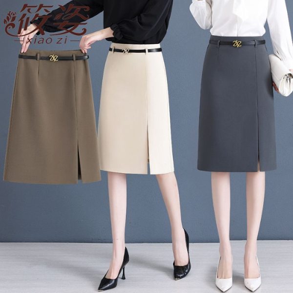 Voyou Wrap Skirt In Cotton Taffetas  | Womens Skirts