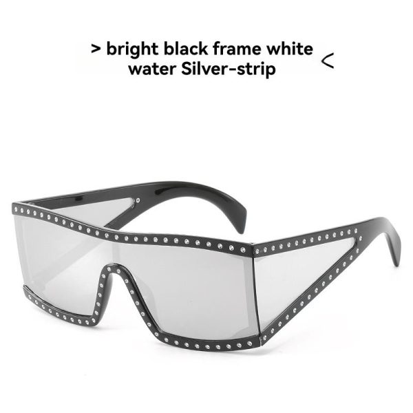 Giv Cut Unisex Sunglasses In Metal With Crystals  | Womens Sunglasses